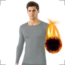 Camiseta Termica Masculina Para Frio Flanelado Segunda Pele