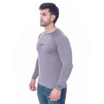 Camiseta Térmica Masculina Uv50+ Texas Farm - Uvm001 - Cinza Chumbo