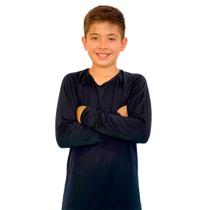 Camiseta Térmica Placar Infantil Manga Longa Salgueiro