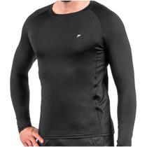 Camiseta Térmica Poker Skin Basic 4 Manga Longa Masculina Cor:PretoTamanho:M