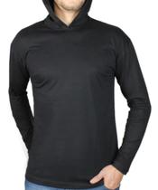 Camiseta Térmica Proteção Contra Raios Solares Com Capuz