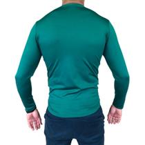 Camiseta Térmica Segunda Pele Preta Motoqueiro Motociclista Ciclista Natação Treino Corrida