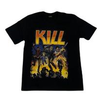 Camiseta Terror Heloween Chuck Jason Kill Adult e Plus Size Hcd582 RCH