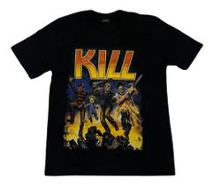 Camiseta Terror Kill Jason Chucky Leatherface Blusa Hcd582 BM