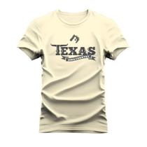 Camiseta Texas Country Estampada Tecido Macio