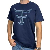 Camiseta Texas Farm Azul Original Estampada