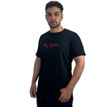 Camiseta Texas Farm Original Com Bordado Relevo
