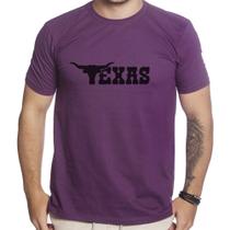 Camiseta Texas Masculina Estampada Varias Cores Para Homem