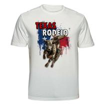 Camiseta Texas Rodeio Usa camisa Country Cowboy Peão Tamanho:PCor:Branca Camiseta Texas Rodeio Usa camisa Country Cowboy Peão Tamanho:PCor:Branca