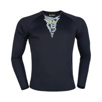 Camiseta texx segunda pele longa season v2 pret s Camiseta texx segunda pele longa season v2 pret s