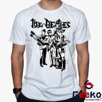 Camiseta The Beatles 100% Algodão Rock Geeko