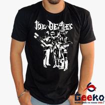 Camiseta The Beatles 100% Algodão Rock Geeko