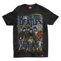 Camiseta The Beatles Abbey Road Yellow Submarine