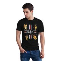 Camiseta The Beatles Bandeira da Inglaterra Adulto
