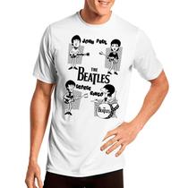 Camiseta The Beatles, rock clássico, exclusivo
