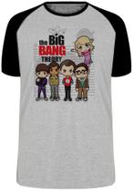 Camiseta The Big Bang Theory Blusa Plus Size extra grande adulto ou infantil Camiseta The Big Bang Theory Blusa Plus Size extra grande adulto ou infantil