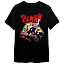 Camiseta The Clash Consulado do Rock