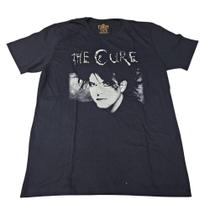 Camiseta The Cure Blusa Adulto Banda de Rock Unissex Bo3026
