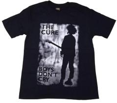 Camiseta The Cure Boys Don't Cry Blusa Rock Preta Hcd628 MB
