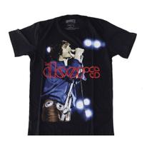 Camiseta The Doors preta Jim Morrison Banda de rock BO588 BRC