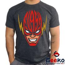 Camiseta The Flash 100% Algodão DC Comics Geeko