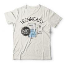 Camiseta The Glass Is Full Studio Geek