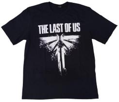 Camiseta The Last Of Us Preta Logo Vagalumes Serie Game HCD1009 HCD620 RCH