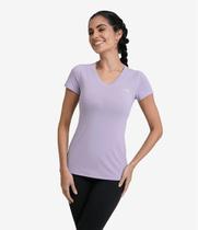 Camiseta The North Face Feminina Hyper Tee V-Neck Lilás
