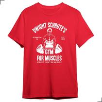 Camiseta The Office Sériado Dwight Episodio Gym For Muscles