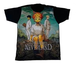 Camiseta The Promissed Neverland Blusa Adulto Unissex Anime A299 BM Camiseta The Promissed Neverland Blusa Adulto Unissex Anime A299 BM