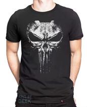 Camiseta The Punisher Camisa Justiceiro Caveira Geek