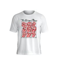 Camiseta the rolling stones band branco p
