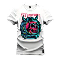 Camiseta The Universe Plus Size Forma Grande T-Shirt Estampada Varias Cores