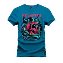 Camiseta The Universe Varias Cores Estampada Confortável