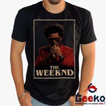 Camiseta The Weeknd 100% Algodão Geeko Camiseta The Weeknd 100% Algodão Geeko