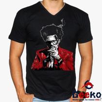 Camiseta The Weeknd 100% Algodão Geeko Camiseta The Weeknd 100% Algodão Geeko