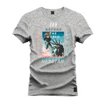 Camiseta The Word Confortável Estampada Nexstar 100% Algodão