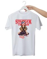Camiseta things eleven onze on el unissex 100% algodão