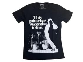 Camiseta This Guitar Has Seconds To Live Blusa Adulto Unissex Bo664 BM Camiseta This Guitar Has Seconds To Live Blusa Adulto Unissex Bo664 BM