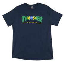 Camiseta Thrasher Brazil Revista Multicolor - Masculino