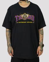 Camiseta Thrasher Fortune Logo - Preta