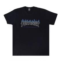 Camiseta Thrasher Godzilla Charred Preta