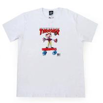 Camiseta Thrasher Masculino Kid Cover APRIL95 Branco