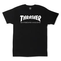 Camiseta Thrasher ORIGINAL Skate Mag Preta