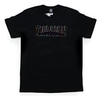 Camiseta Thrasher ORIGINAL Spectrum preta