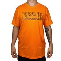 Camiseta Thrasher Skate Mag From Hell Laranja