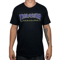 Camiseta Thrasher Skate Mag Outlined Preto