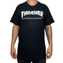 Camiseta Thrasher Skate Mag Preto