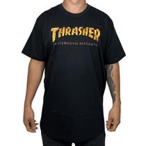 Camiseta Thrasher Skategoat Inferno Preto