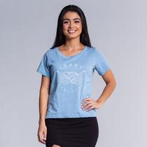 Camiseta Ticantê Azul Vida Leve Camiseta Ticantê Azul Vida Leve
